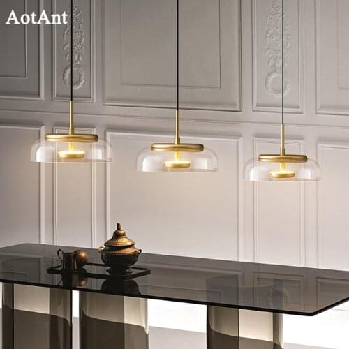 AotAnt hanging lamps single head bedroom bedside lamp creative personality modern simple corridor bar small hanging lamps