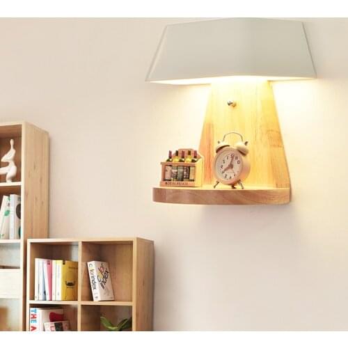 Wood Reading Wall Lights For Home book Lamp Bedside Lamp Wall Lamp Mirror Light Wall Lights For Home Bedroom Interior Lighting