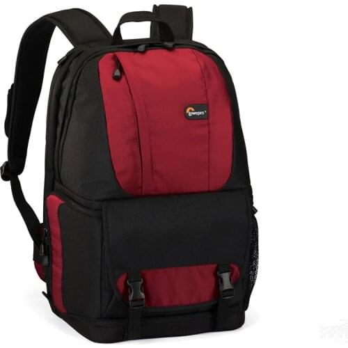 Hot sall Genuine Lowepro Fastpack 250 (red) Photo DSLR Camera Bag Digital SLR Backpack laptop 15.4" with All Weather Cover