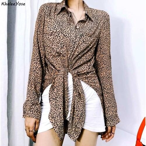 Женские рубашки оверсайз Khalee Yose China At AliExpress