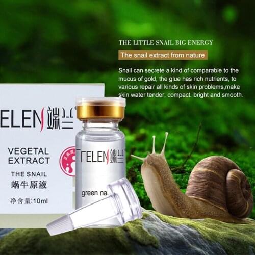 Korean Gold Snail Cream Extract White Serum Face Scars Skin Care Rejuvenation Beauty Hyaluronic Acid Ampoules Anti Acne Makeup