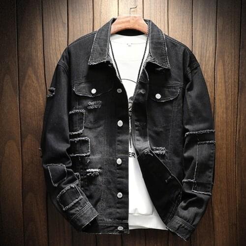 Spring And Autumn New Trend In 2020 Fashion Outwear Male Cowboy Men Jeans Jackets And Coat