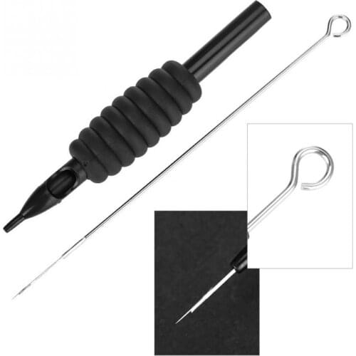 5PCS/Set Disposable Sterile Tattoo Grip Needle Silicone Grip Makeup Beauty Tools Tattoo Tubes Tips Grips