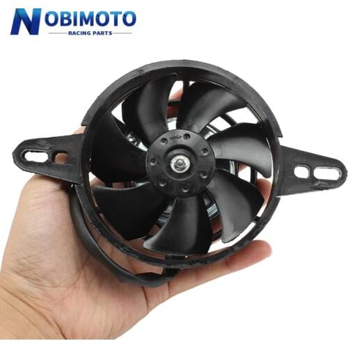 Motorcycle Motocross Cooling fan Oil Cooler Electric Radiator Engine Radiator Fit for 150cc 200cc 250cc ATV Quad Go Kart Buggy
