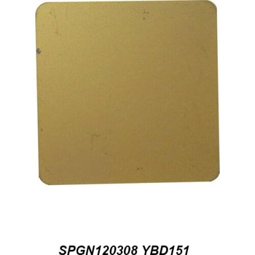 Original SPGN 120308 SPGN120308 YBD151 Special For Cast Iron Processing Tool Holder For External Machining CNC Carbide Inserts