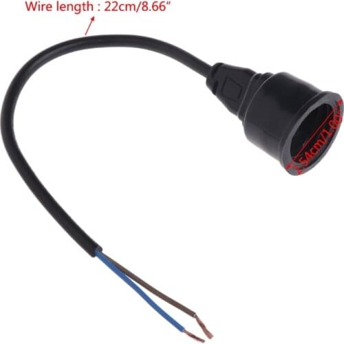 Aquarium Lamp Base Waterproof Soft Rubber Fish Tank Lighting Wire Holder For T8 L4MB