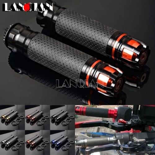 7/8" Motorcycle Handle Grips Handle Bar Grips For Suzuki Bandit GSX1400 GSX650F HAYABUSA GSXR1300 SV1000 S TL1000 R S DL650