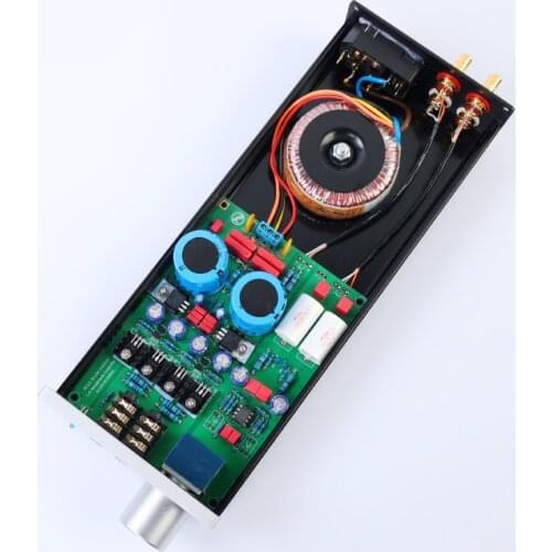 TIANCOOLKEI Replica Lehman Headphone Amplifier K701 HD650 Dual output preamplifier High power output can drive all headphones