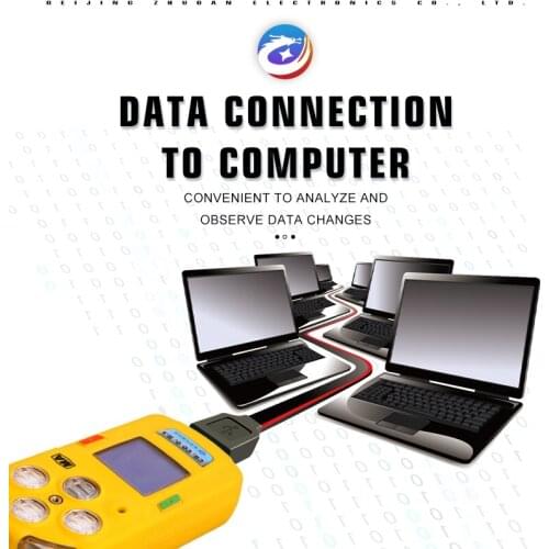 High-quality portable 4-in-1 carbon dioxide gas CO2 detector O2 H2S H2 NO NO2 SO2 NH3 CL2 O3 HCL PH3 HCN