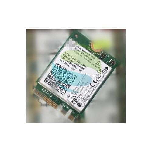 Wireless-N7265 7265NGW BN 7265NGW 7265BN 2X2 NGFF 300Mbps+BT4.0 Wlan Card