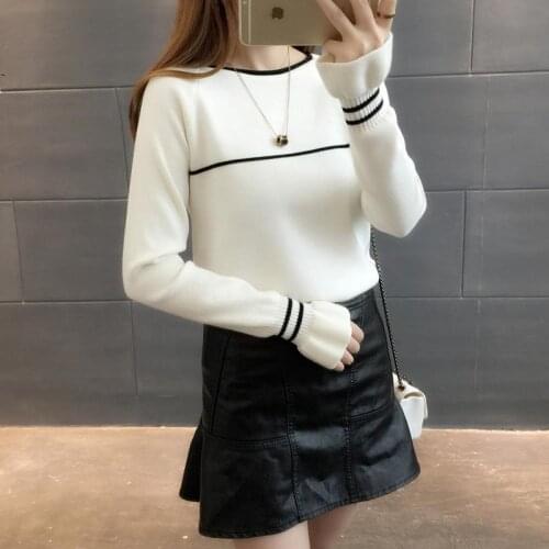 2020 new Korean edition of long-sleeved Lotus Leaf sweater sweater thin coat wearing women