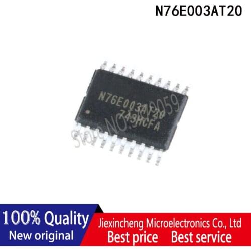 10PCS N76E003AT20 TSSOP-20 replace STM8S003F3P6 New Original