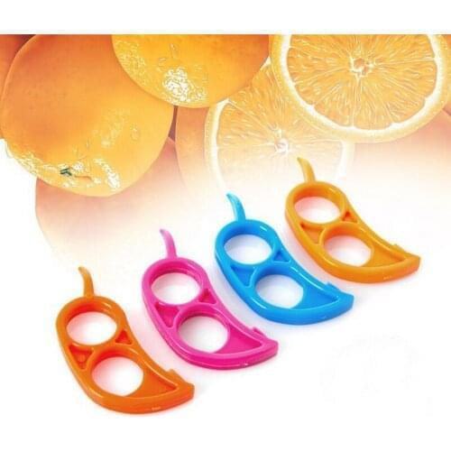 10PCS Orange Peelers Zesters Opener Practical Lemon Fruit Slicer Fruit Stripper Opener Fruit Vegetable Cooking Tools