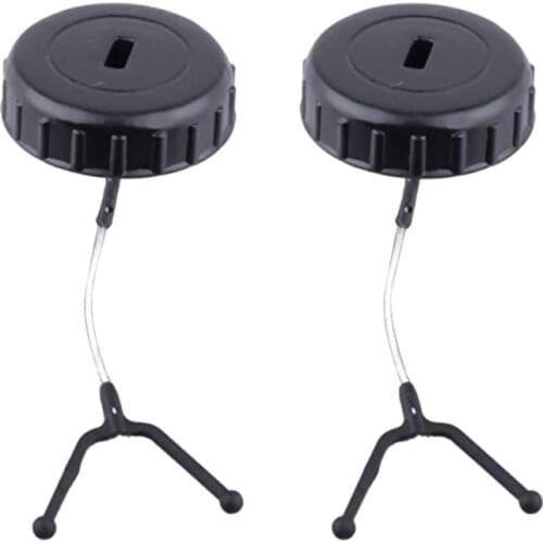 2PC Fuel Gas Cap Oil Cap Oil Tank Cover For Stihl MS170 MS180 017 018 Chainsaw Replacement Accessories