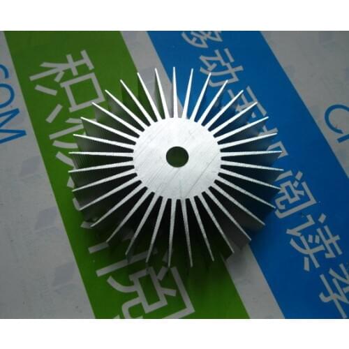 5pcs LED sunflower radiator 9-12W LED aluminum radiator diameter: 95MM,hollow 10mm,high 10mm heatsink