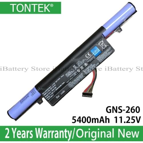 5400mAh 11.25V Genuine GNS-260 Battery For Gigabyte P55G P55K P55W V4 V5 V6 V7 Series 961T2010F Original Laptop Battery