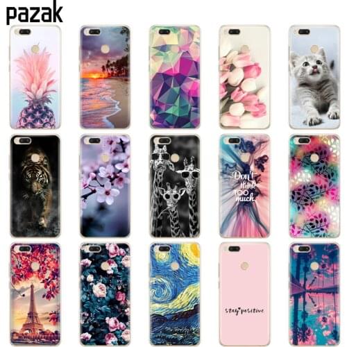 Case For Xiaomi Mi 5X Cases coque Silicon soft phone cover on for Xiaomi Mi A1 copas bumper Xiomi Mi 5X Mi5X 5.5" Protective bag