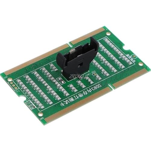 DDR3 Memory Slot Tester Card with LED Light for Laptop Motherboard NotebookDrop Shipping