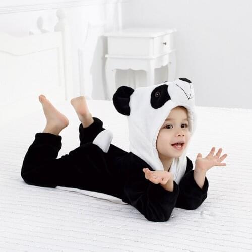 Bear Leader Boys Girls Baby Kids Children One Piece Hooded Jumpsuits Cartoon Pajama Panda Pijamas Baby Clothes Baby Girl Blanket