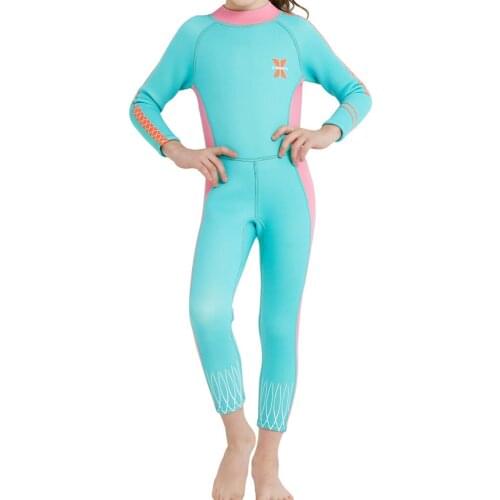 Boys Girls Wetsuit Dive Suit Thermal Jumpsuit Snorkelling Swimsuit Jumpsuit