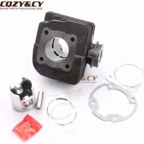 50cc Cylinder Kit & Piston Kit & Cylinder gasket for Qingqi QM50T-10A QM50T-10B 41mm/10mm 2T