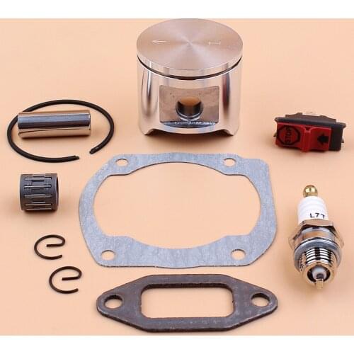 48mm Piston Gasket Bearing Stop Switch Kit For HUSQVARNA 365 365XP 371 372 JONSERED 2165 2065 CS2165 Gas Chainsaws Parts