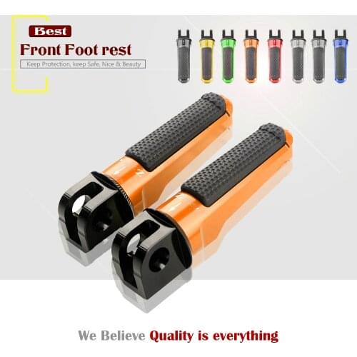 Motorcycle Accesstories CNC Aluminum Rear Foot Pegs Footrest Passenger Footpegs for Kawasaki Z750 Z 750 2004-2006