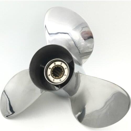 10 3/8x13 for 25HP-70HP for NISSAN Outboard STAINLESS STEEL Propeller Set Motors boat nissan accessories marine