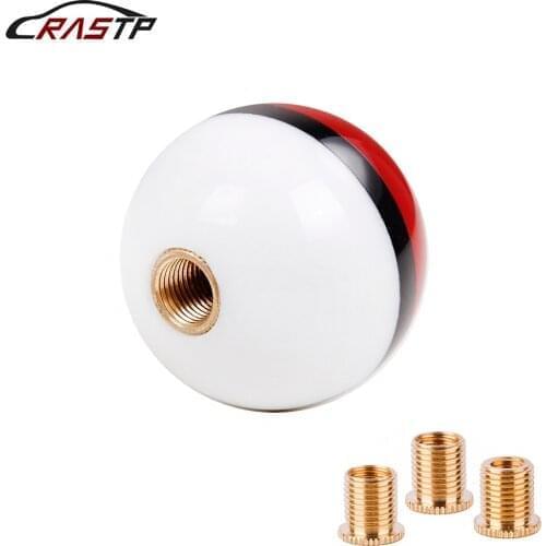 RASTP-Universal 54mm Diameter Pokemon PokeBall Racing Gear Shift Knob M10X1.5 / M8x1.25 / M10x1.25 / M12x1.25 RS-SFN089