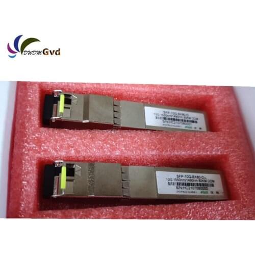 SFP-10G-BX80D Compatible 10G BiDi SFP+ 1550nm-TX/1490nm-RX 80km Transceiver Module