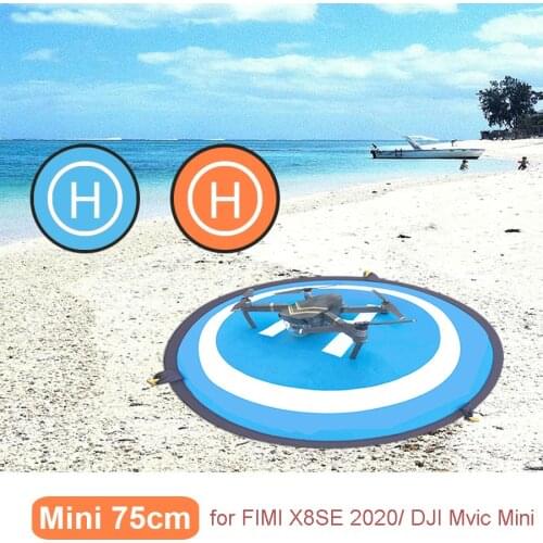Foldable drone Landing Pad 75CM For FIMI X8SE 2020 DJI Mavic Pro Mini Air Spark Mavic 2 Phantom 3 4 Drone Universal Accessories