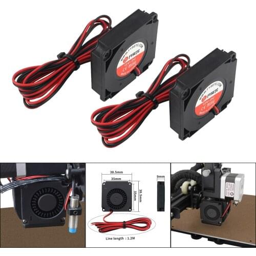 12V DC 40mm Blower Cooling Fan 4010 Extruder For CR10 3D Printer