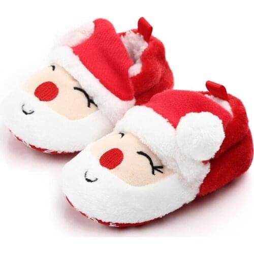 Winter Children shoes Baby Girl Boys Shoes Comfortable Mixed Colors Fashion First Walkers Kids Shoes Christmas