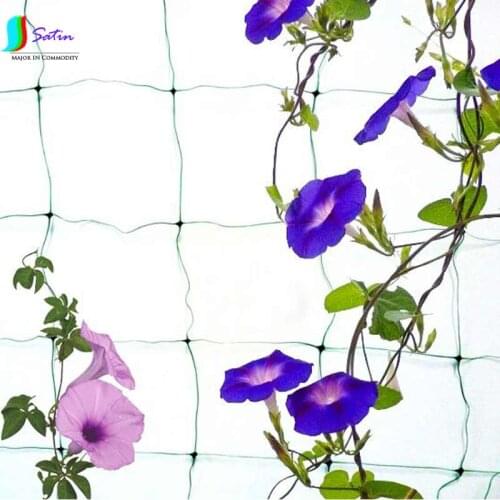 0.9M/1.8M/2.7M/3.6M Garden Net Climbing Plant Net Morning Glory Gourd Cucumber Climbing Net Mesh Nylon Net for Garden Use O0002