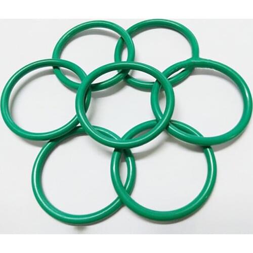 1Pcs Green FKM O Rings 8.6mm Wire Diameter Fluorine Rubber O Rings Gaskets OD 50-350mm O Ring Seals Washer