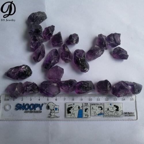100g/Lot Ready To Ship Clear Natural Amethyst Rough Maetrial