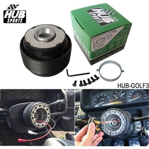 STEERING WHEEL BOSS KIT HUB ADAPTER FIT For Volkswagen VW Golf MK3 HUB-GOLF3