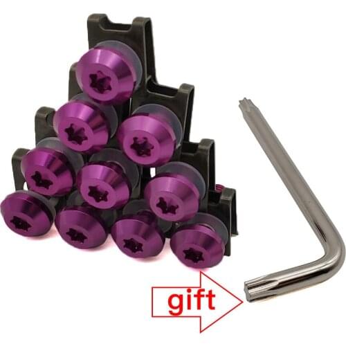 Aluminium Motorcycle 6mm Fairing Bolts Fastener Clips Screw Spring Nuts For Kawasaki Z750 Z1000 Z650 Z900 Z800 Z250 Z300 Z400