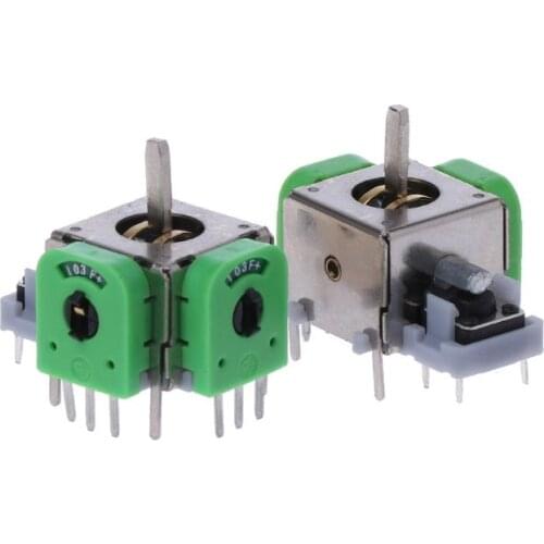 2Pcs 3D Analog Stick Joystick Axis Sensor Module for PS4 for xbox one Controller H054