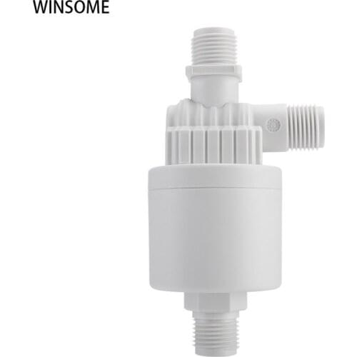 Winsome Automatic Water Level Control Valve 1/2" 3/4" 1" Aquarium Water Changer Flow Control Valve Water Tank Float Upper Water
