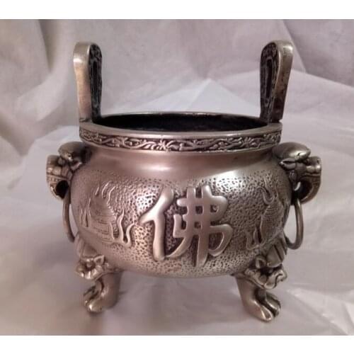 Bronze ware design of high quality Buddhist Ding bronze sculpture office home decoration
