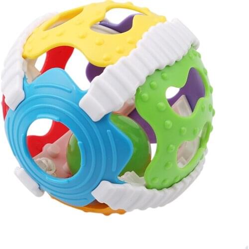 Baby Toy Fun Little Loud Bell Ball Baby Ball Toy Rattles Develop Baby Intelligence Baby Activity Grasping Toy Hand Bell Rattle
