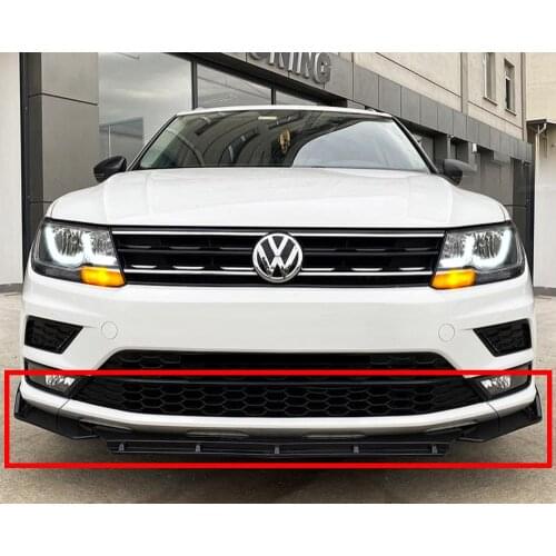 For VOLKSWAGEN TIGUAN 2016 2017 2018 2019 2020 FRONT bumper SPOILER LIP