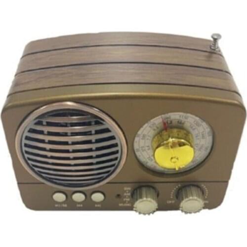 Everton Rt-803 Wood Bluetooth Nostalgic Radio