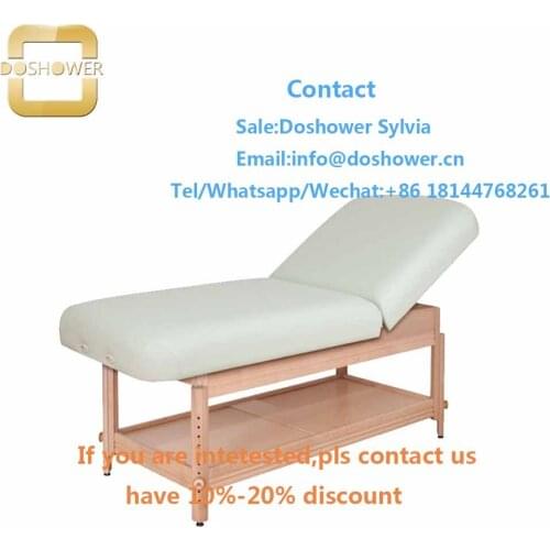 Custom living room furniture with high quality wooden beauty salon facial bed for bedding for massage table