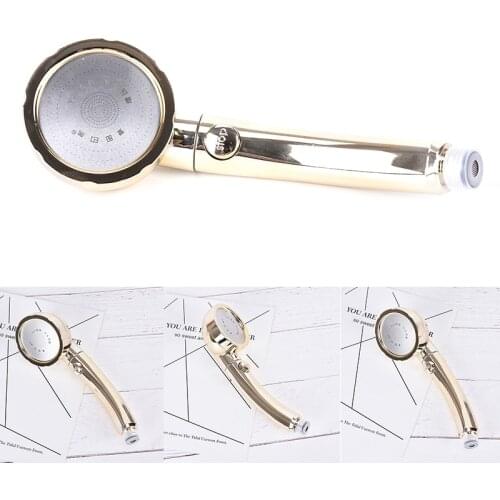 3 In 1 High Pressure Showerhead Handheld Shower Head with ON/Off Pause ON OFF