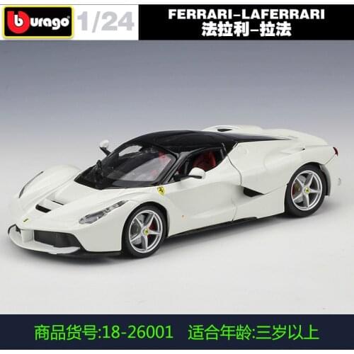 Bburago Diecast 1:24 Laferrari Sport Car Red Static Simulation Alloy Model Car