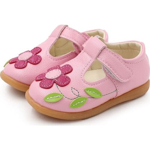 Girls Princess Big Kids Cute Shoes Daughter Non-slip 2021 Spring Autumn Outdoor Dress Party Casual Single Flats Children