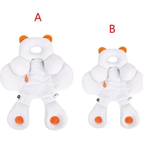 Soft Car Baby Seat Body Head Support Cushion Supporting Sofa Winter Warm Stroller Mat Child Newborn Infant Push Chair Cover Pad