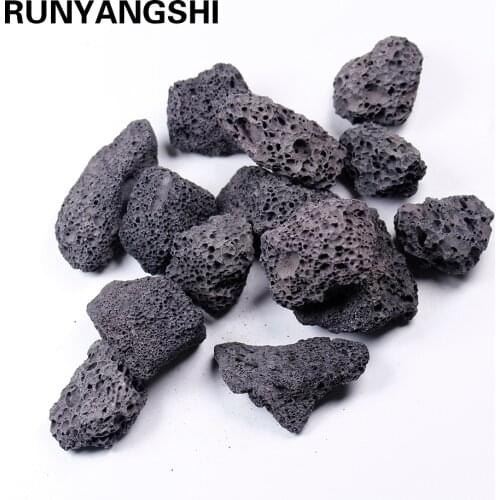 50g/bag Natural Volcanic Rock Original Stone Aromatherapy Essential Oil Diffuser Stones Irregular Energy Stone for Charms Women